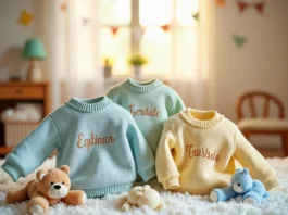 10 Adorable Baby Sweaters with Names for Boys