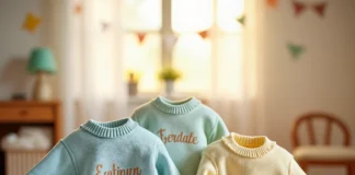 10 Adorable Baby Sweaters with Names for Boys