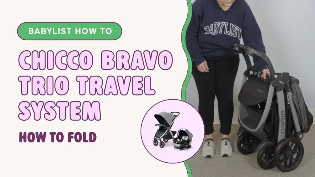 How to Fold  Chicco Stroller