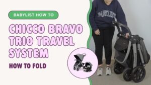 How to Fold  Chicco Stroller