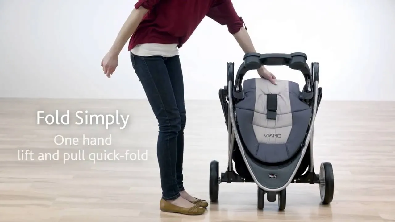 How to Fold Chicco Stroller