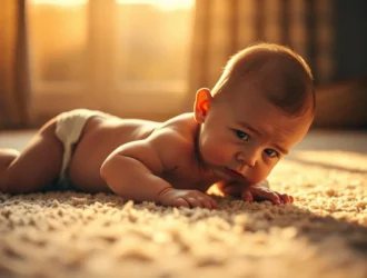 why babies smile after eating