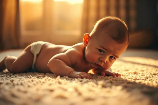 why babies smile after eating
