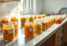 how long can baby food be frozen