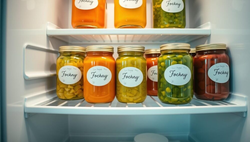 how to store homemade baby food in freezer