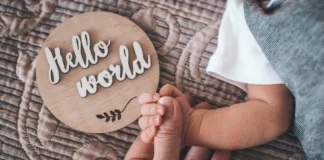 wooden baby name signs