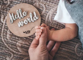 wooden baby name signs